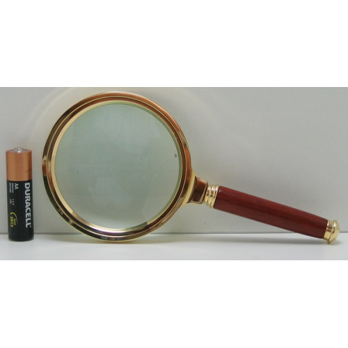 Лупа (80) метал. золот.