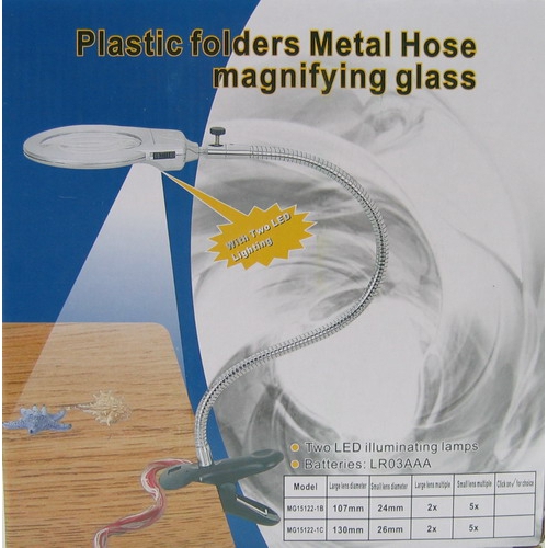 Лупа (110) с подсв. на подст. №15122-1A гнущ.