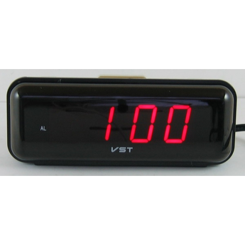 Часы-буд. электронные VST-738-1 (крас. циф.)