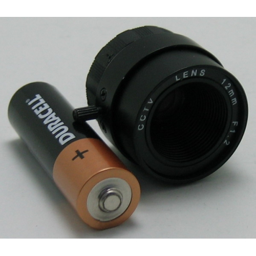 Объектив JJ-20 1/3" 12mm F1.2