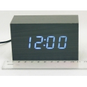Часы-буд. электронные VST-863-6 (белые циф.)
