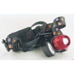 Фонарь головной (1 ярк.+ 2больш.+ 2акк.+ЗУ) YT-1500-T6 zoom