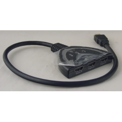 Разветвитель HDMI (сплиттер) 1080P 1 вход, 3 выхода в пакете шнур 50см