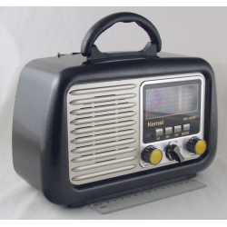 Радиприемник M-D1900BT 3 band (FM/AM/SW) USB, SD встроен. аккум. ретро сетев./3R20 Bluetooth 