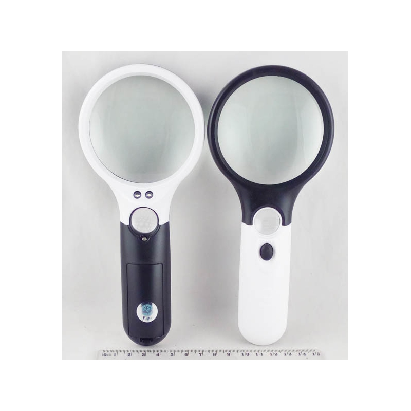 Лупа (75) двойн. с подсвет. 3 лампы №6902B