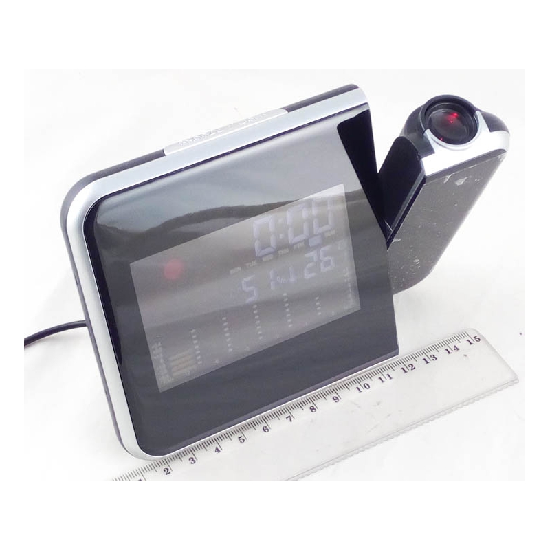 Часы проекционные DS-8190 с датой, темп., подсвет. 