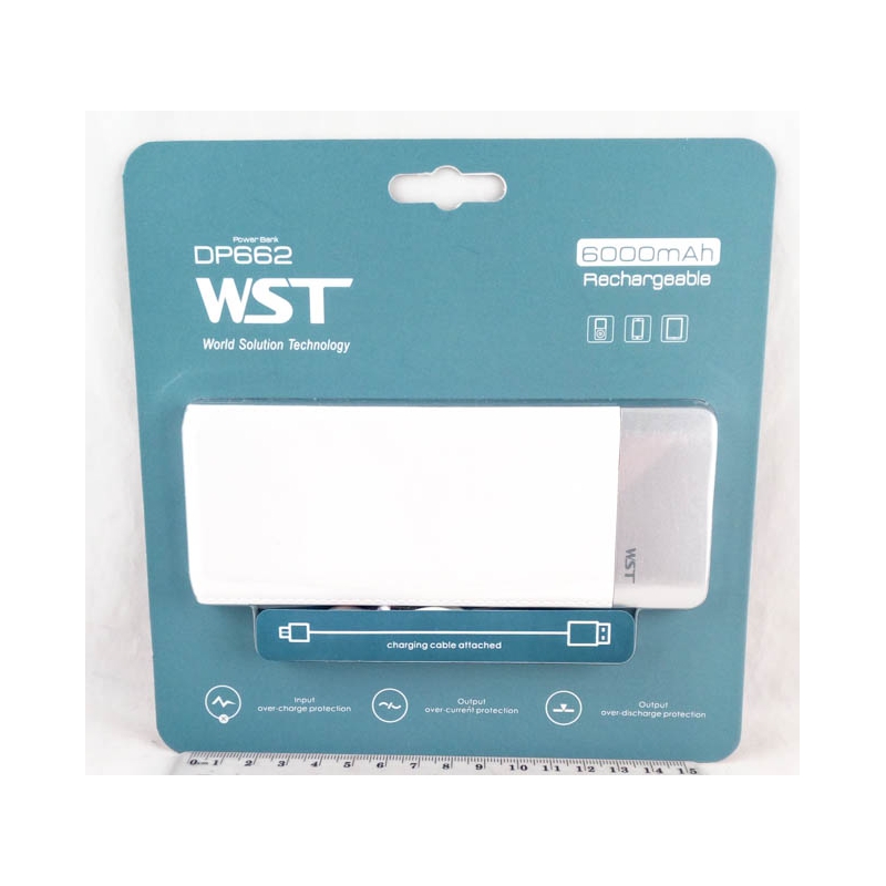 PowerBank 6000mAh USB WST DP-662