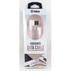 Шнур для IPHONE5 CK-48-IP 1м в короб. INKAX угловой штекер