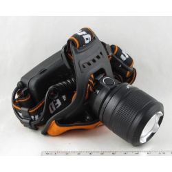 Фонарь головной (2 ярк.+ 2акк.+ЗУ) 3реж. HT-193-2 (син.+ бел.) zoom 