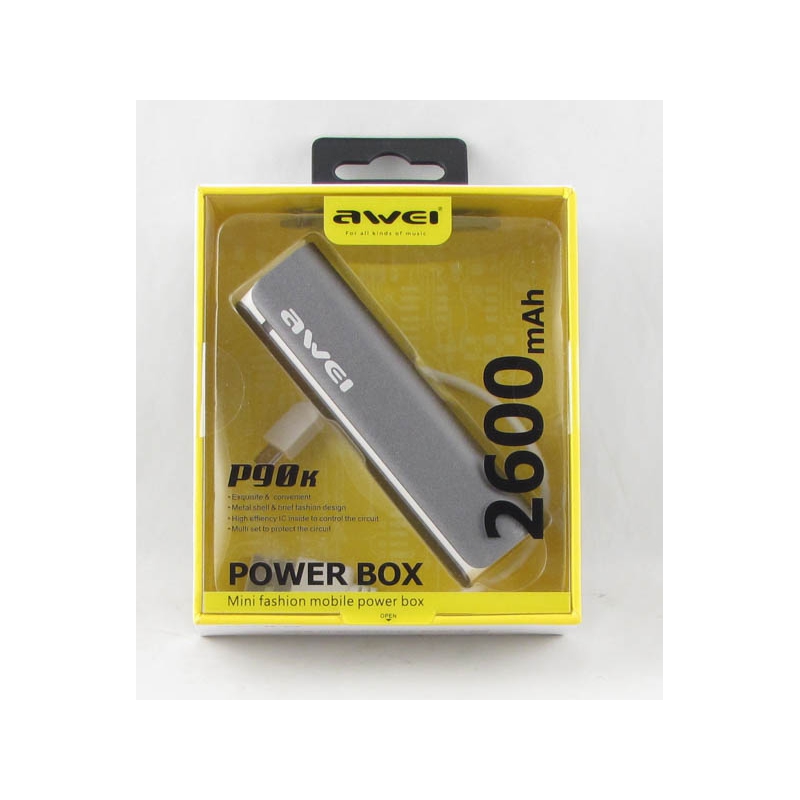 PowerBank P-90K AWEI 2600mAh 