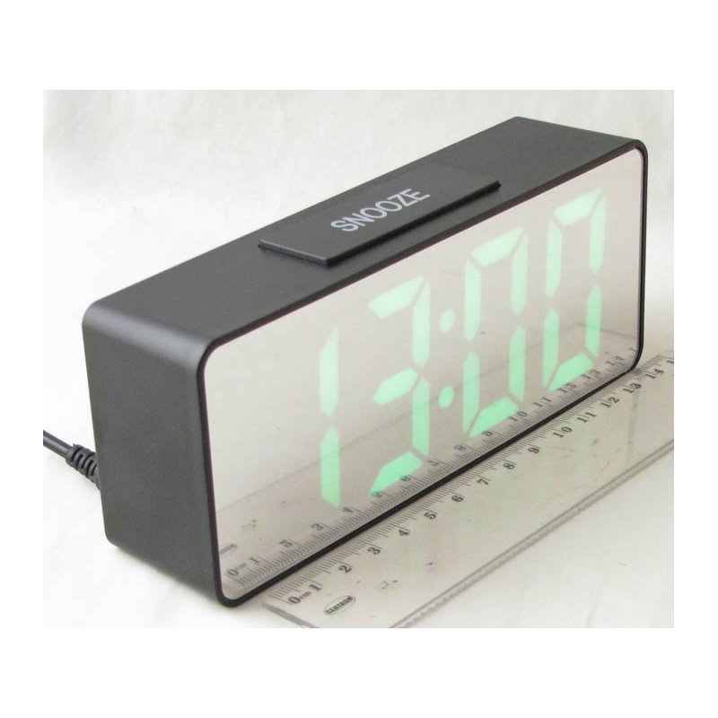 Часы-буд. электронные VST-886-4 (ярк. зел. циф.)