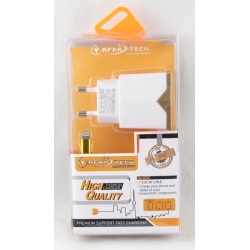 Зарядное устройство для IPHONE5 сетев. 2,1A AFKA LJ-403-IP+USB