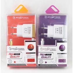 Зарядное устройство для IPHONE5 сетев.1,5A AFKA G-39/40-IP+USB 