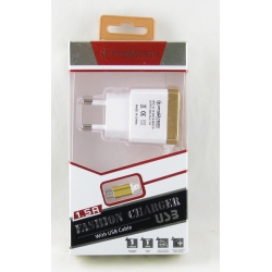 Зарядное устройство для SAMSUNG сетев. 1,5A AFKA AF-11-V8+USB