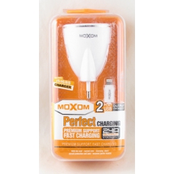 Зарядное устройство для IPHONE5 сетев. 2,4A MOXOM KH-23-I5 2USB
