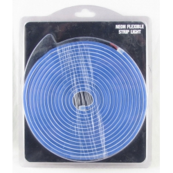 Светодиодная неоновая лента синяя 12V 5м блистер