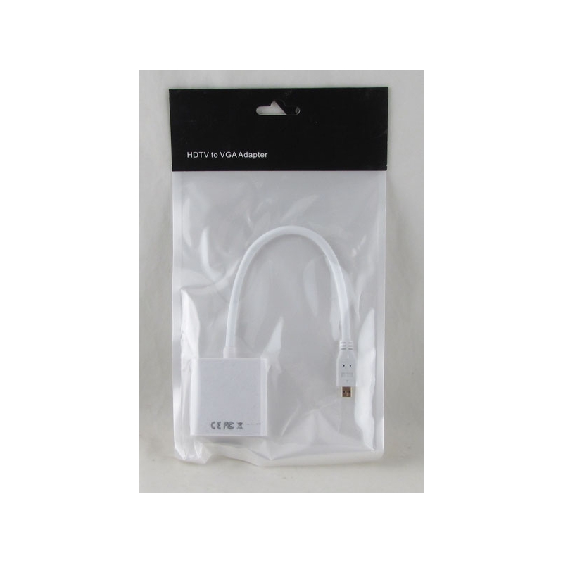 Переходник Micro HDMI-VGA (шнур 15см) YR-24