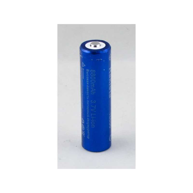 Аккумулятор для фонарика №18650 8800mA РАКЕТА синий