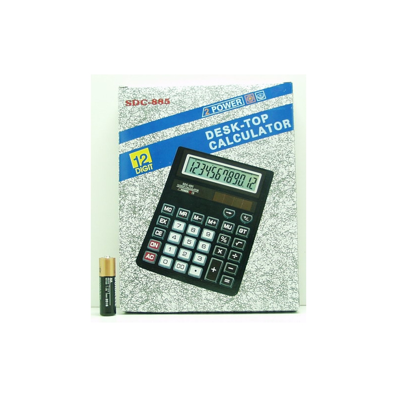 Калькулятор 885 (SDC-885) 12-разр.