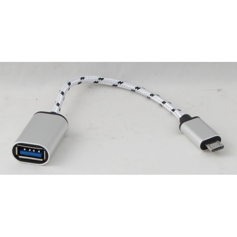 Переходник V8 - USB 15см OTG KY-24 