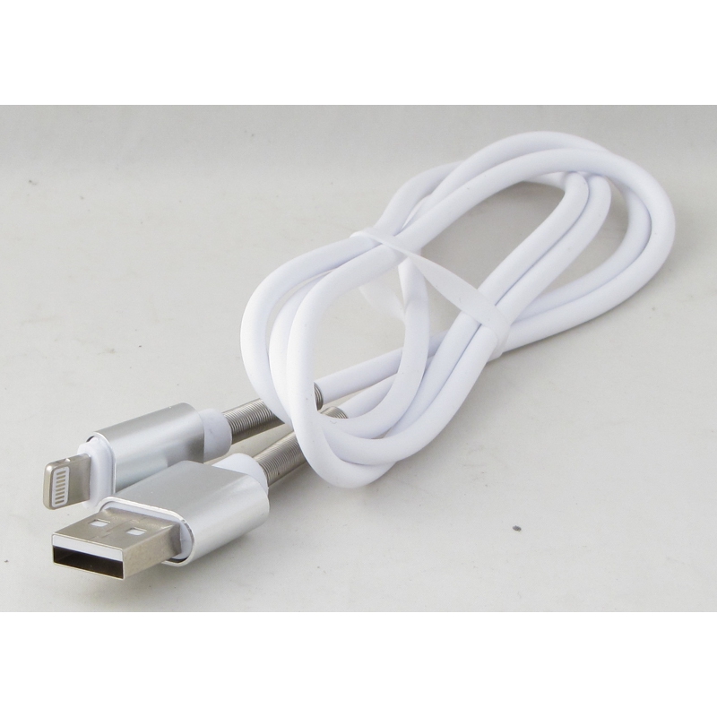 Шнур для IPHONE5 1м M-5-IP5 белый