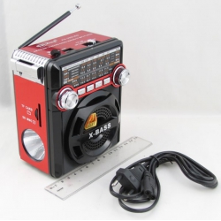 Радиоприёмник PX-295 (FM/AM/SW 3 Band) SD, USB фонарь ??