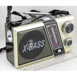 Радиоприёмник B-751BT 4 band (FM/AM/SW1,2) USB, SD встр. акк.,сетев., фонарь ??