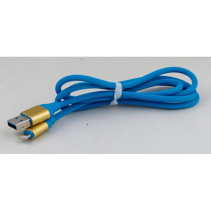 Кабель для LIGHTNING 1м R-12-IP синий