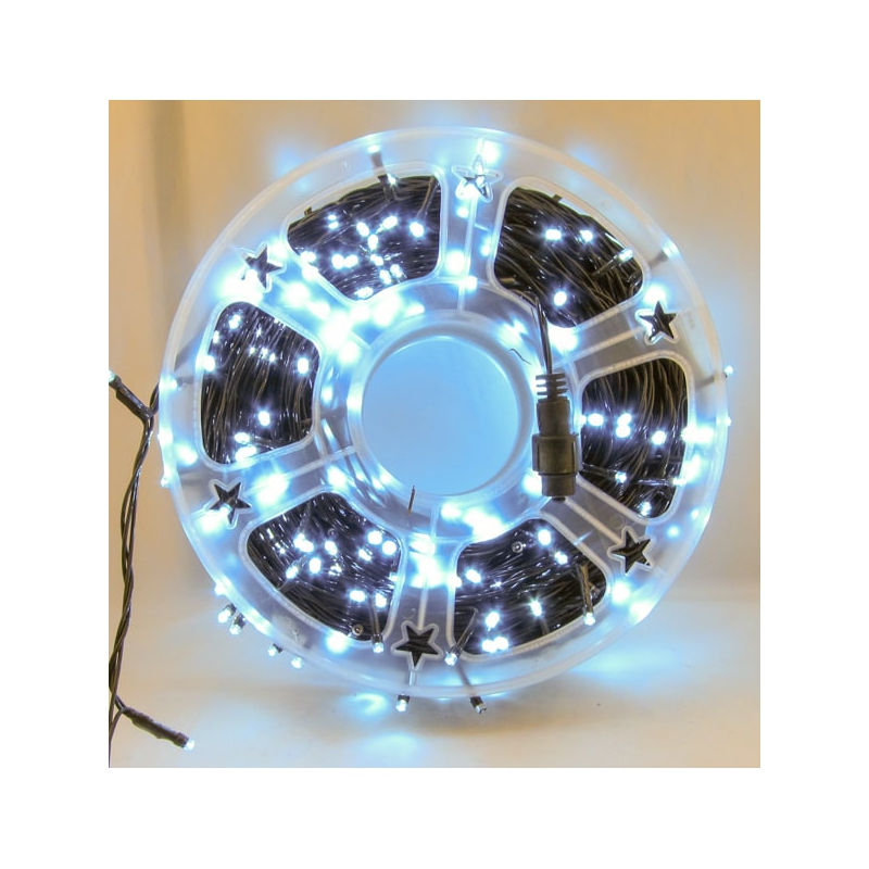 Гирлянда 50м (6мм) светод. белые V6-50MW