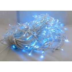 Гирлянда 480L 12*0,6м (шторки-бахрома) W4-12 уличные белые толстый шнур  