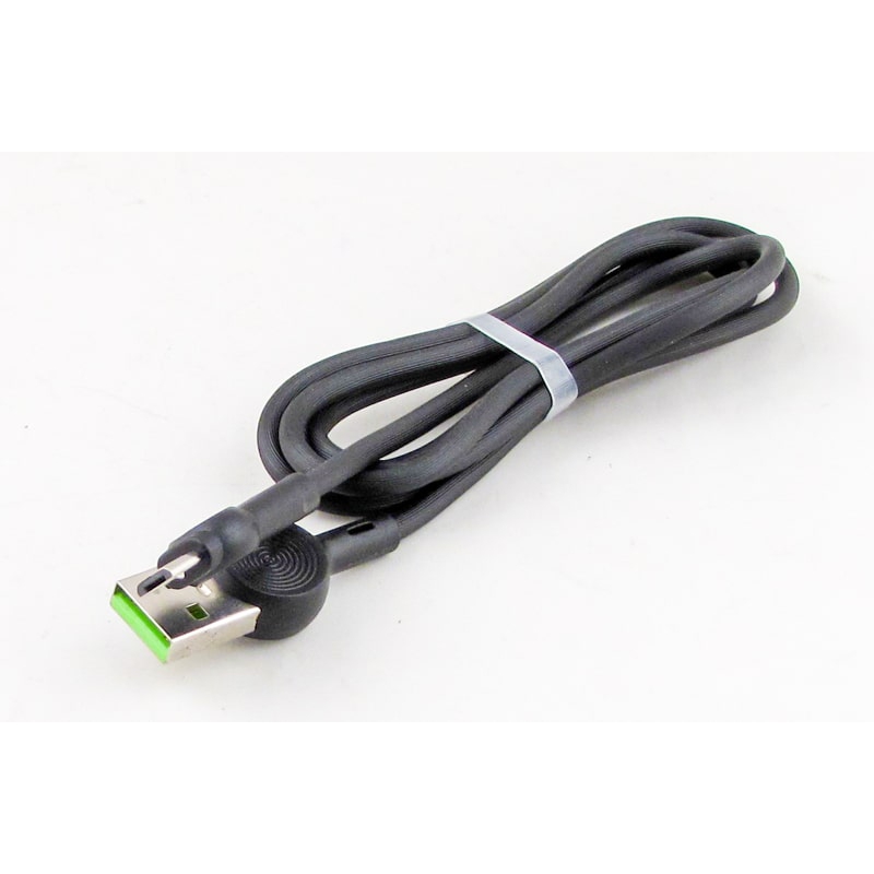 Кабель SAMSUNG 1м R-80-V8 силиконовый черный