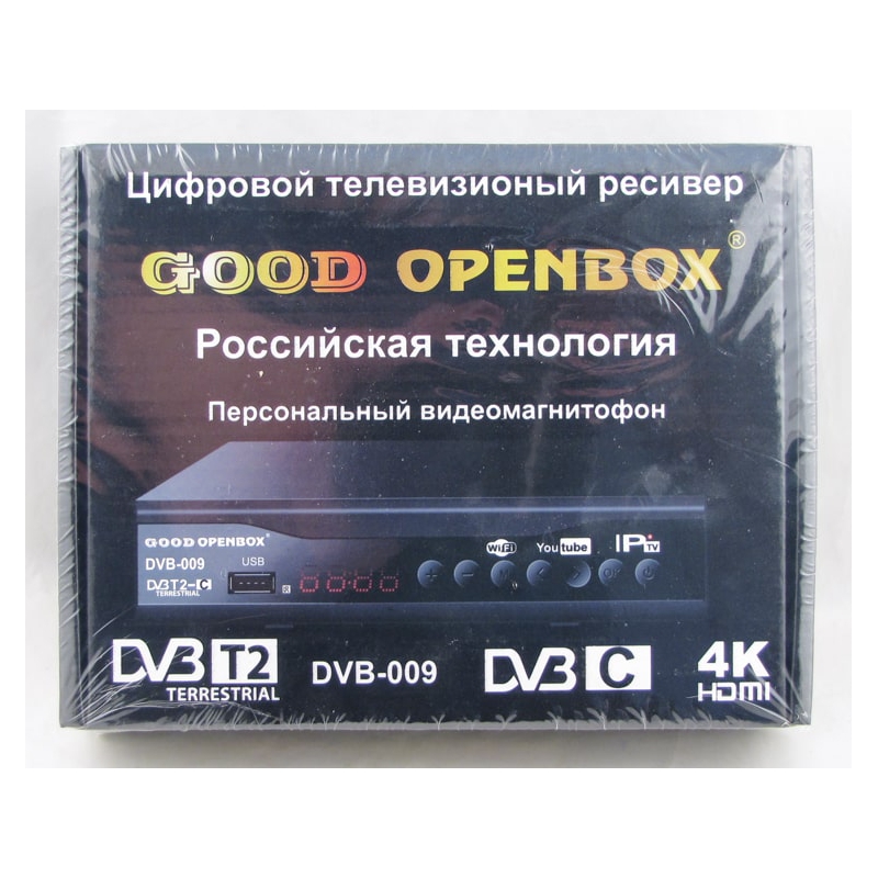 Цифровая приставка DVB-T2 DVB-009 4K