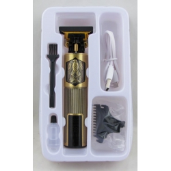 Машинка для стрижки волос (триммер) H-787-43 (встроен. аккум.+ шнур TYPE-C) 3 насадки