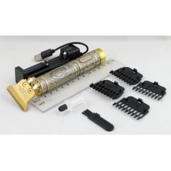 Машинка для стрижки волос (триммер) (встроен. аккум. + ЗУ) H-787-35 4 насадки 1,5-4,5мм