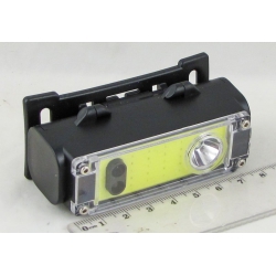 Фонарь головной (1 ярк.+ 1 больш.+ шнур micro USB) HT-127 ??
