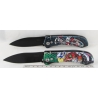 Нож 533 (A-533GH) выкидной с рисунком