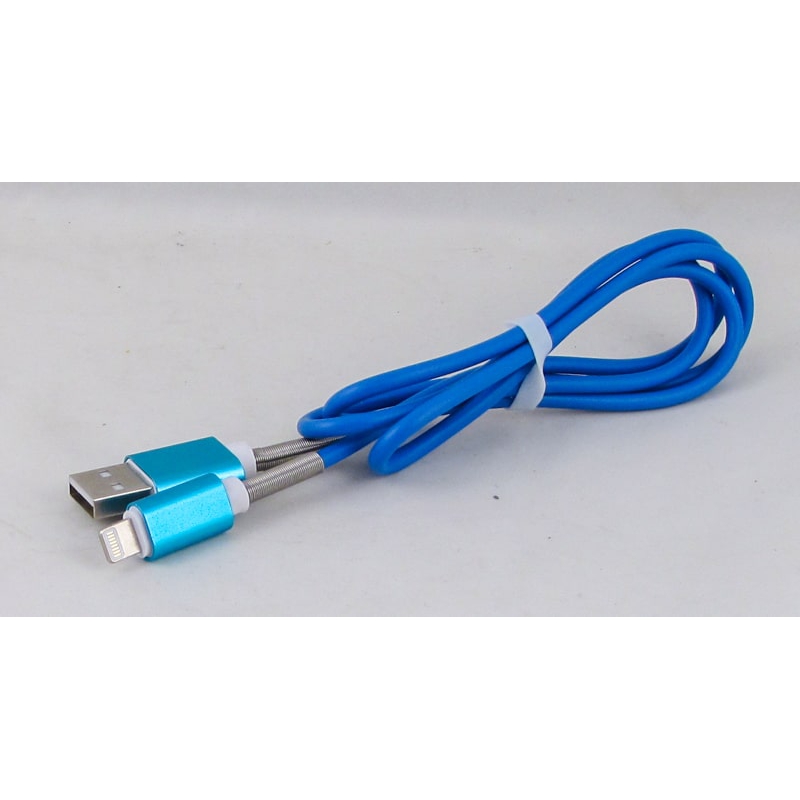 Кабель LIGHTNING 1м M-5-IP синий
