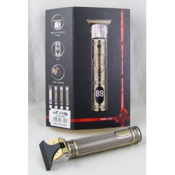 Машинка для стрижки волос (триммер) (встроен. аккум. + ЗУ) H-787-56 3 насадки 1-3мм