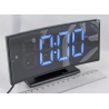 Часы-будильник электронные DS-3621A-6 (белые цифры)
