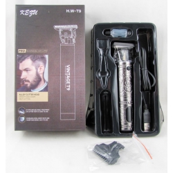 Машинка для стрижки волос (триммер) (встроен. аккум. + ЗУ) H-787-57 3 насадки 1-3мм