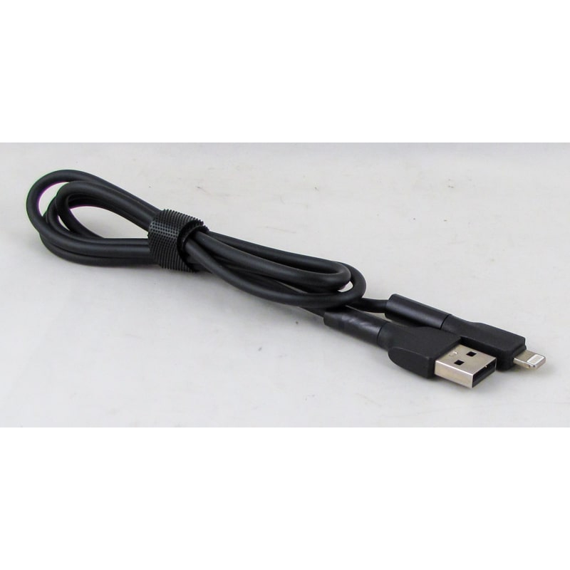 Кабель LIGHTNING 1м G-07-IP силиконовый черный