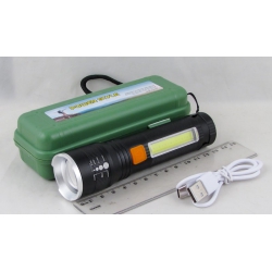 Фонарь светодиодный FA-P501-P50 (1 мощ.+ 1 больш., акк.+ шнур TYPE-C) zoom