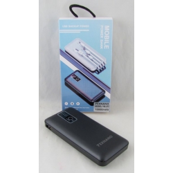 PowerBank 1USB YM-277 черный 10000mAh TYPE-C/Micro/Lightning/USB ??