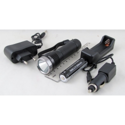 Фонарь светодиодный P-G18-T6 (1 мощ., акк.+ ЗУ)