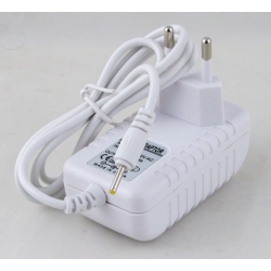 Блок питания (5V 2A) для планшета №5-2E1 (с индикат.) тонк. желт. штекер белый