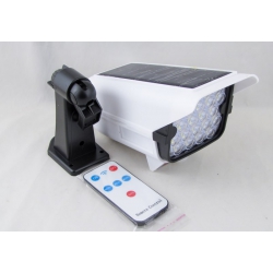 Светодиодный прожектор HG-2177T 66 ламп с датчиком движения, с пультом, солнеч. батар.