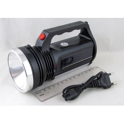 Фонарь светодиодный YT-2836T (1 больш.+1ярк. аккум., сетев. шнур) солнечная батарея 