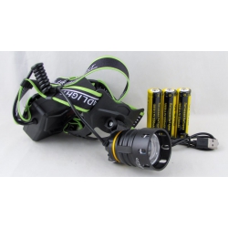 Фонарь головной HT-225-TG (1 ярк., 3 акк.+ microUSB) zoom ??