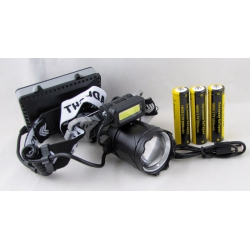 Фонарь головной HT-257-GT100 (1 ярк., 3 акк.+ шнур microUSB) zoom ??