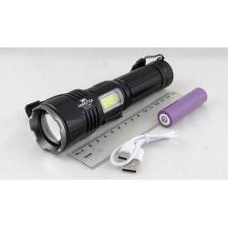 Фонарь светодиодный BX-P19-TG (1 мощ.+ 1 больш., акк.+ TYPE-C) zoom